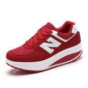 Wholesale spring and autumn new women's shoes, leather breathable fashion women's rocking shoes, casual sports shoes, trendy women's shoes