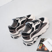 shoes for women 2023 autumn new ins trendy student breathable mesh thick-soled versatile casual sports shoes