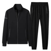 Men's Sports And Leisure Suit Stand Collar Cardigan Top
