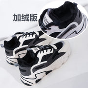 shoes for women 2023 autumn new ins trendy student breathable mesh thick-soled versatile casual sports shoes
