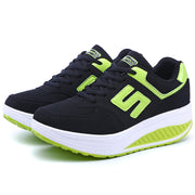Wholesale spring and autumn new women's shoes, leather breathable fashion women's rocking shoes, casual sports shoes, trendy women's shoes