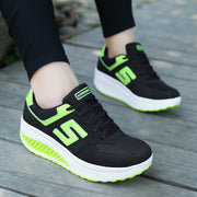 Wholesale spring and autumn new women's shoes, leather breathable fashion women's rocking shoes, casual sports shoes, trendy women's shoes