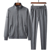 Men's Sports And Leisure Suit Stand Collar Cardigan Top