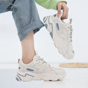shoes for women 2023 autumn new ins trendy student breathable mesh thick-soled versatile casual sports shoes