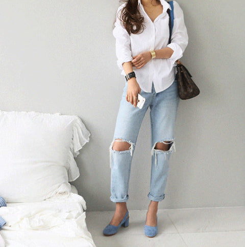 long-sleeved fashion casual shirt