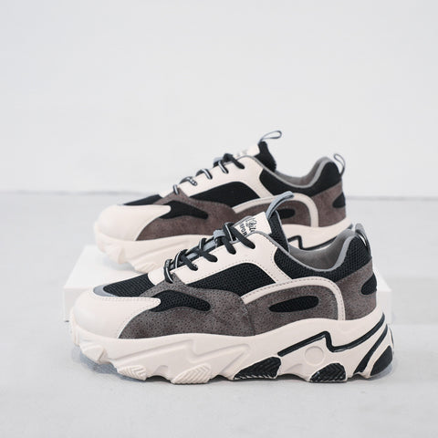 shoes for women 2023 autumn new ins trendy student breathable mesh thick-soled versatile casual sports shoes