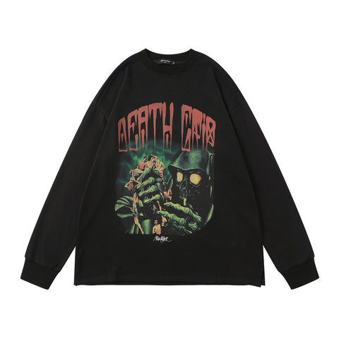 TKPA autumn new long-sleeved T-shirt American men&