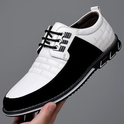 Melton 9906 cross-border 5-color large-size casual leather shoes men&