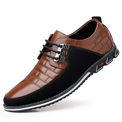 Melton 9906 cross-border 5-color large-size casual leather shoes men&