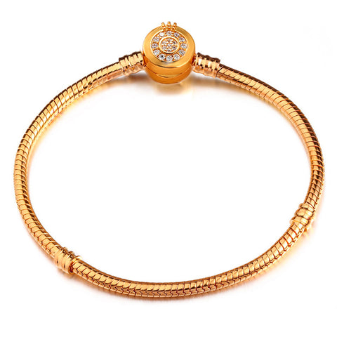 New Panjia exquisite bracelet DIY beaded cute diamond owl basic bracelet factory direct spot