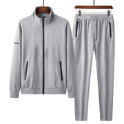 Men's Sports And Leisure Suit Stand Collar Cardigan Top